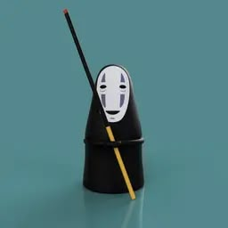 Kaonashi incense holder | 3D model | pressprint | Thangs Anime Incense Holder, Studio Ghibli Incense Holder, 3d Printed Incense Holder, Clay Ideas Incense Holder, Insence Holder Diy Clay, Polymer Clay Incense Holder, Incense Holder Clay, Clay Diy Ideas, Clay Incense Holder