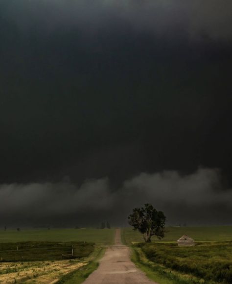 Beautiful Sky Pictures, Dark Weather, Cozy Rainy Day, Dark Forest Aesthetic, Aesthetic Landscape, Riders On The Storm, Summer Storm, Dark Nature Aesthetic, Field Of Dreams