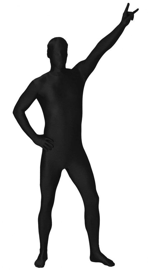 Bodycon pure black suit with drinking breathing hole.......you could add glow sticks and do some fun night Halloween moves!  Comes in all different colours! #alink Black Morph Suit, Harley Sawyer, Morph Suit, She Kills Monsters, Suit Costume, Halloween Costumes For Women, Black Costume, Short Straight Hair, Stage Play