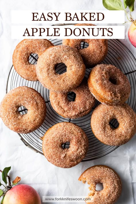 Baked Applesauce, Cake Donut Recipe, Apple Cider Cake, Cider Cake, Egg Free Cakes, Apple Cider Donuts Baked, Cake Donuts Recipe, Coffee Pairing, Cozy Weather