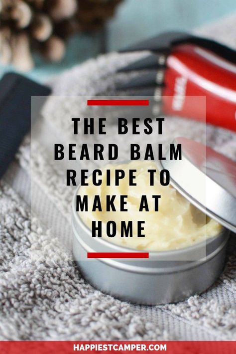 Beard Balm Diy Recipes, Homemade Beard Balm, Beard Balm Recipe, Homemade Beard Oil, Diy Beard Balm, Diy Beard Oil, Beard Oil Recipe, Beard Softener, Diy Beard