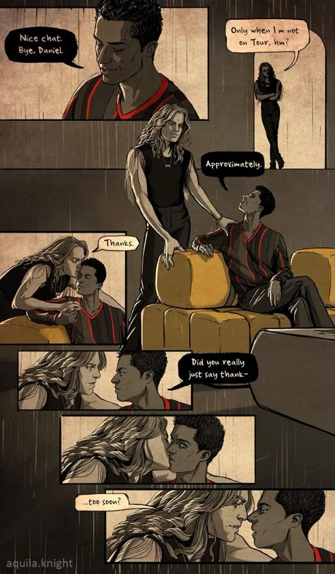 Loustat mini cómic: Interview With The Vampire part 10 Loustat Fanart, Lestat And Louis Fanart, Vampire Chronicles Fanart, Making A Comic, Louis And Lestat, Vampire Comic, Tall Lady, Lestat And Louis, Jacob Anderson