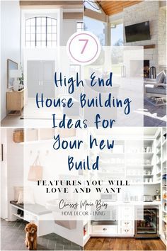 Sharing the high end house building ideas I didn't do! Grab these brilliant ideas for your new construction home so you don't have regrets. House Building Ideas, House Checklist, New Home Checklist, New House Build, Build Your House, Home Building Tips, New Home Build, Building A Home, Custom Built Homes