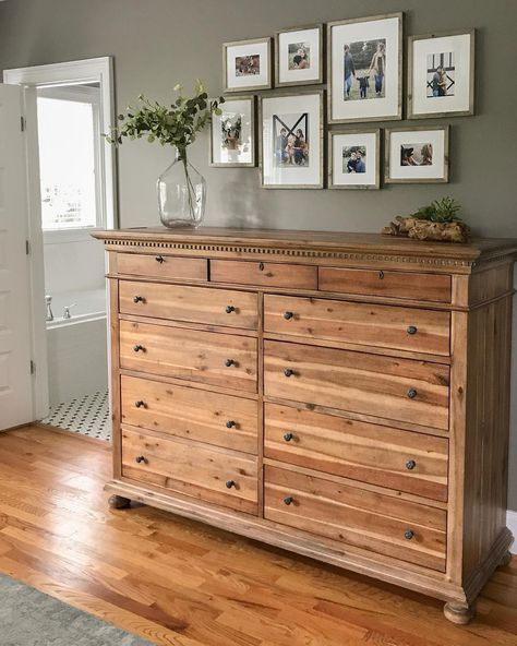 Dresser styling with tv