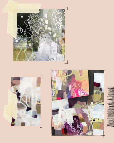 Instagram Mood Board, Mixed Media Techniques, Shape Art, Inspiration Board, Tangled, Mood Boards, Geometric Shapes, Line Art, Mood Board