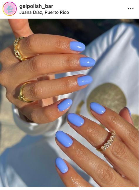 Lavander California Nail Colors, Summer Nails Colors Almond Shape, Spring Nail Inspo Solid Color, Beach Nails One Color, Trendy Oval Nails Summer, Solid Beach Nails, Spring Break Gel Nails, Spring Break Manicure, Cute Spring Break Nails Simple