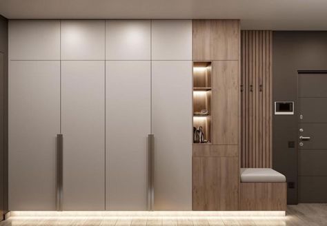 Modern Closet Designs, Vstupná Hala, Sliding Door Wardrobe Designs, Wardrobe Design Modern, Modern Cupboard, Modern Cupboard Design, Wardrobe Door Designs, Bedroom Cupboard Designs, Wardrobe Interior Design