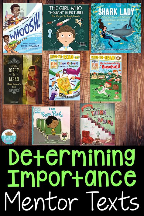 Teaching Characterization, Determining Importance, Library Lessons Elementary, Best Picture Books, Teaching Reading Strategies, Fun Reading Activities, Thinking In Pictures, 3rd Grade Activities, Interactive Read Aloud