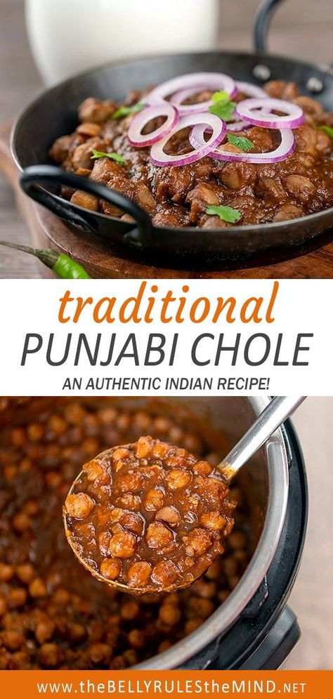 Instant Pot Recipes Indian Food, Authentic Punjabi Recipes, Best Chole Recipe, Choley Recipe, Punjabi Food Recipes, Pindi Chole Recipe, Punjabi Chole Recipe, Chhole Recipe, Punjabi Dishes