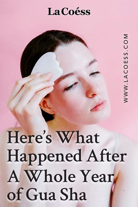 Here’s What Happened After A Whole Year of Gua Sha Routine Use Gua Sha, Gua Sha Routine, Lymph Drainage Massage, Healthy Hair Colors, Facial Routine Skincare, Massage Therapy Techniques, Neck Firming, Gua Sha Massage, Natural Face Skin Care