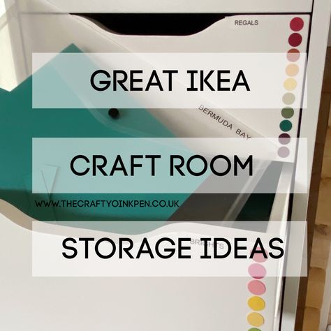 Ikea Cricut Storage, Kallax Craft Room Ideas, Ikea Storage Ideas, Ikea Storage Shelves, Ikea Craft Storage, Fabric Stash Organization, Ikea Storage Units, Cricut Storage, Craft Room Organisation