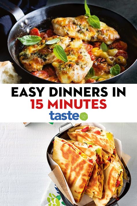 Easy Weekday Dinners, Pre Made Meals, Easy Cheap Dinners, Easy Weekday Meals, Popular Dinner Recipes, Easy One Pot Meals, Fast Healthy Meals, Fast Easy Meals, Easy Family Dinners