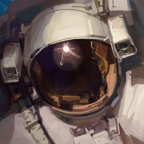 May Sketch a Day Week 4, Pedro H. Cardoso on ArtStation at https://www.artstation.com/artwork/rRbDxG Astronaut Drawing, Astronaut Helmet, Space Icons, Astronaut Art, Sketch A Day, Astronauts In Space, Space Suit, Day Challenge, Sketchbook Inspiration