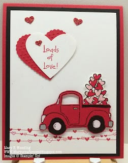 Valentine Cards To Make, Birthday Card Making, Stampin Up Valentine Cards, Valentines Day Cards Handmade, Loads Of Love, Asparagus Recipes, Recipes Oven, Valentine Love Cards, Valentine Cards Handmade