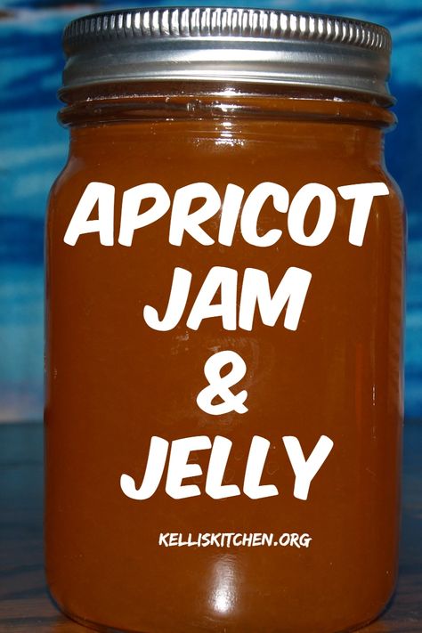 Apricot Jelly Recipes, Apricot Jelly, Apricot Jam Recipe, Apricot Jam Recipes, How To Make Jam, Apricot Jam, Jam And Jelly, Dried Apricots, Jelly Recipes