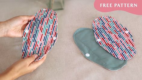 This is a guide to making DIY reusable cloth menstrual pads. Learn how to make reusable menstrual pads out of fabric with this step-by-step tutorial and free pattern. Reusable Feminine Pads, Cloth Menstrual Pads Diy, Sew Tips, Feminine Pads, Reusable Pads, Cloth Menstrual Pad, Period Pads, Sewing Machine Needle, Reusable Pad