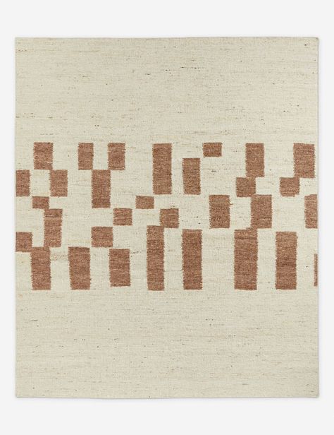 Mosaic Handwoven Wool Rug by Élan Byrd Burled Wood Furniture, Earthy Palette, Lulu And Georgia, Outdoor Furniture Collections, Pillow Collection, Handwoven Rug, Bath Mat Rug, Fabric Storage, Furniture Covers