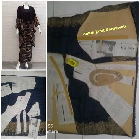 Pola Kardigan, Batik Motif, Outer Jacket, Cirebon, Pattern Making, Batik, Pattern, Quick Saves