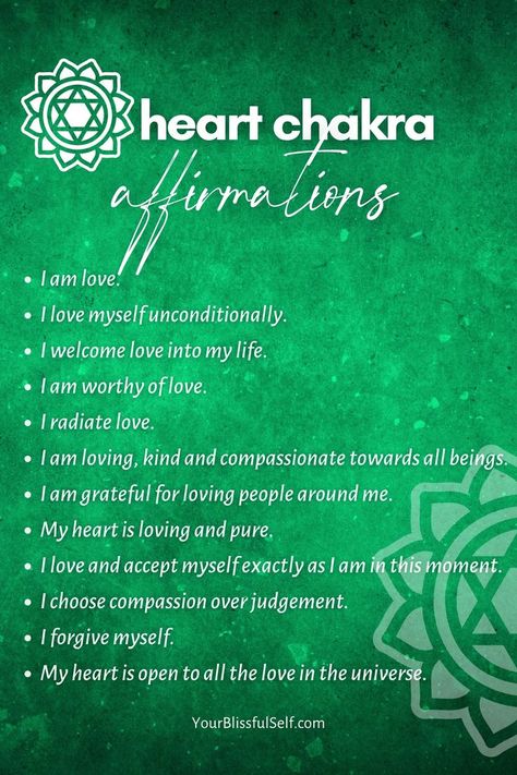 50 powerful heart chakra affirmations to balance and open your Anahata. Also discover other methods to unblock your heart chakra and grab your FREE chakra printable posters, reference charts, and cheat sheet cards. All this to empower you on your spiritual journey. Enjoy ❤️☺️ Heart Chakra Healing, Explore Quotes, Chakra Affirmations, Divine Feminine Spirituality, Spiritual Business, Reference Chart, Printable Posters, Seven Chakras, Healing Heart