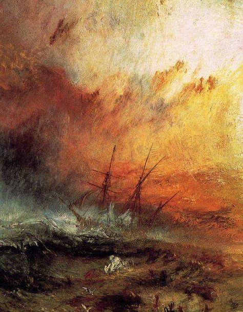 Turner Painting, J.m.w. Turner, Istoria Artei, Joseph Mallord William Turner, Rough Seas, History Painting, William Turner, A Ship, Impressionism