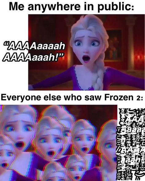 Disney's Frozen 2 has enchanted our winter and warmed our hearts. And these hilarious memes will only make sense to Disney fans. Frozen Jokes, Frozen Funny, Frozen Memes, Stitch Drawings, Funny Minion Memes, Funny Disney Memes, Funny Disney Jokes, Disney Jokes, Fandom Funny