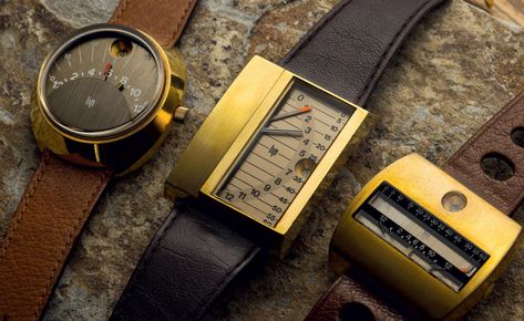 Behind the times: the best retro watch designs | Wallpaper* Desert Modernism, Unusual Watches, Anniversary Books, House In London, London Family, Retro Watches, Watches Unique, Unusual Design, Tic Tac