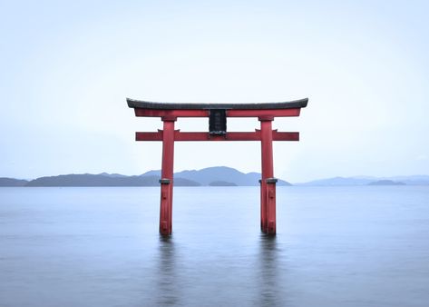 Tadao Ando Buildings, Japanese Countryside, Traditional Japanese Architecture, Japanese Shrine, Traditional Japanese House, Torii Gate, Shinto Shrine, Japanese Gifts, Japan Trip