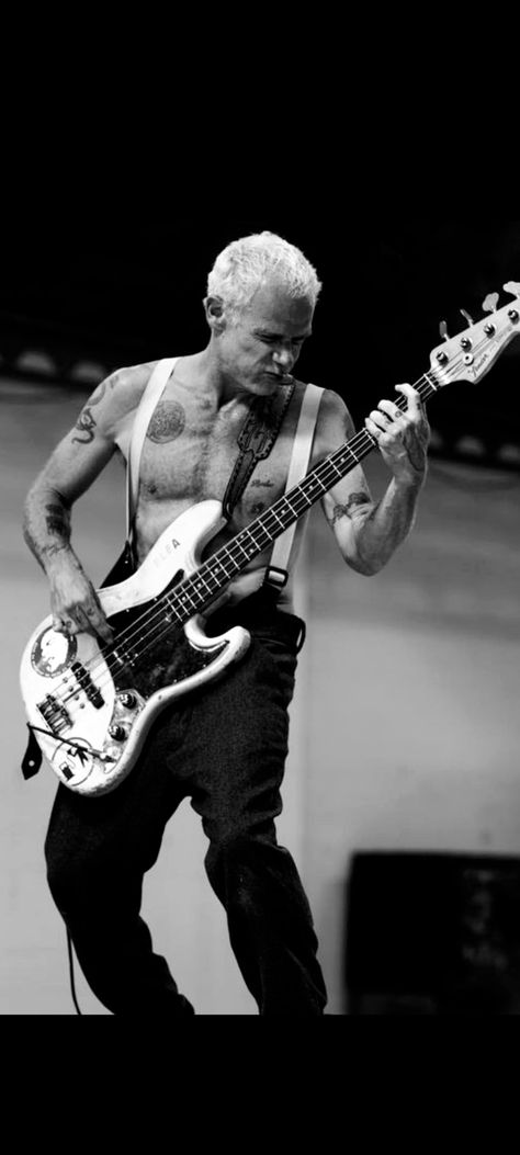 FLEA Red Hots, Fender Jazz Bass, John Frusciante, Love U So Much, Red Hot Chili Peppers, Bass Player, Music Wallpaper, Chili Pepper, Concert Posters