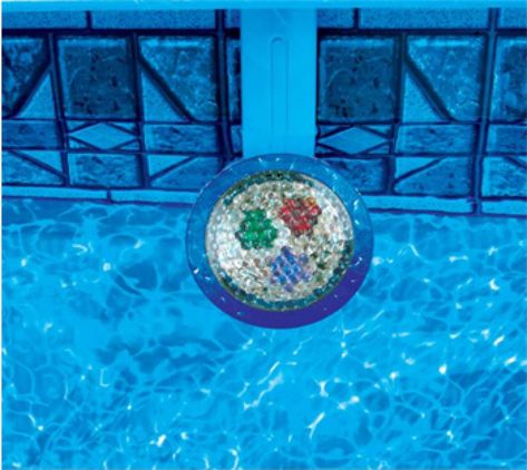 SmartPool NiteLighter™Ultra 100 Watt Multi-ColorAbove Ground Pool Light - PoolSupplies.com Above Ground Pool Lights, Best Above Ground Pool, Above Ground Swimming Pools, Building A Pool, Pool Light, Garden Pool, Pool Water, Wallpaper Art, Above Ground Pool