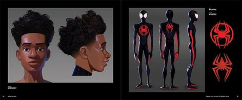 Mile Morales Across The Spider Verse, Gwen Stacy Official Art, Miles Morales Official Art, Across The Spider Verse Art Book, Spider Man Across The Spider Verse Art Book, Spider Man Across The Spider Verse Scene, Spider Verse Official Art, Spiderman Across The Spider Verse Art Book, Spiderman Across The Spider Verse Scenes