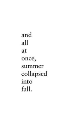 Goodbye Summer and Hello Fall :) Summer Collapsed Into Fall, Waxing Poetic, Favorite Sayings, Happy Fall Y'all, Xmen, Happy Fall, Scrapbook Ideas, Happy Thanksgiving, The Words