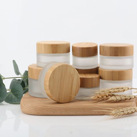 For more similar items, please kindly check in our store: https://www.etsy.com/shop/WenBubble?ref=simple-shop-header-name&listing_id=838380410 30g/50g Eco Natural Bamboo Wooden Lids Frosted Glass Bottle Face Cream Jars Pot Shipping: Fast Express Shipping (Fedex / DHL / TNT /UPS) will be applied for your order. Professional supplier for private label packaging we are, many years experience in this product line. If you need any new offer or price list, contact us freely. Our team will send you Diy Face Cream, Lip Gloss Containers, Lip Balm Containers, Makeup Containers, Diy Kosmetik, Diy Lip Balm, Diy Lips, Diy Cosmetics, Cosmetic Containers