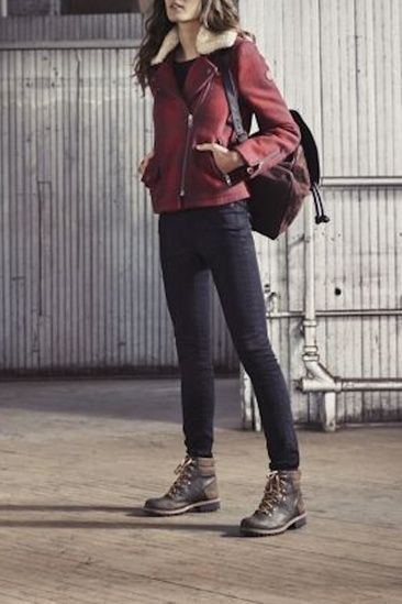 Climbing Outfit Woman, Climbing Outfits, Timberland Boots Outfit Mens, Timberland Boots Outfit, Hiking Boots Outfit, Timberland Outfits, Leather Hiking Boots, Hiking Outfit Women, Timberland Pro