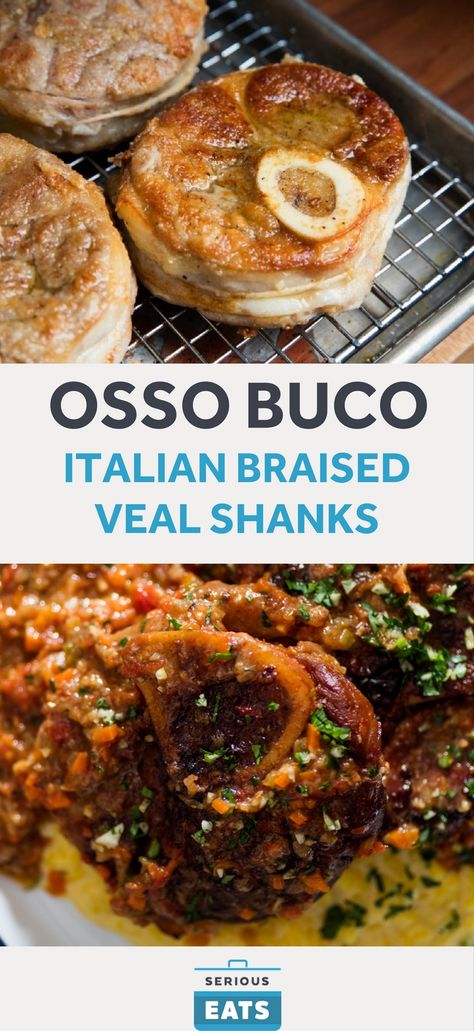 Veal Shank Recipes, Veal Dishes, Veal Roast, Beef Soups, Osso Bucco Recipe, Shanks Recipe, Osso Buco Recipe, Chef Ramsey, Veal Shank