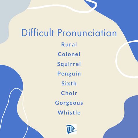 These are some of the most difficult words to pronounce - even for native English speakers! Try practicing out loud and comment below any other words you find particularly tricky to say! #LanguageForum Difficult English Words To Pronounce, Difficult English Words, Difficult Words, Native English, English Learning Spoken, Floral Wallpaper Phone, Teaching Phonics, English Learning, Wallpaper Phone