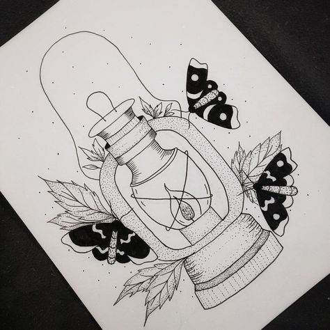 Enjoying this unexpected snow day❄️ #art #drawing #sketch #pen #ink #lamp #moth #flash #tattoo #tattoodesign #inkdrawing #dotwork #shading… Moth Flame Tattoo, Moth Flash Tattoo, Moth To A Flame Tattoo, Lantern Drawing, Flame Tattoo, Lamp Tattoo, Flash Ideas, Tattoo Shading, Flame Tattoos