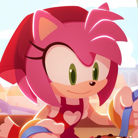 Amyrose Sonic, Sonamy Comic, Amy The Hedgehog, Sonic Heroes, Sonic And Amy, Blue Hedgehog, Sonic Franchise, Sonic And Shadow, Rose Icon