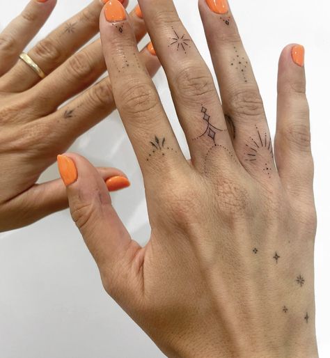 J Hand Tattoo, Subtle Hand Tattoos For Women, Sun Finger Tattoos For Women, J Tattoo On Finger, Tiny Tattoos Finger, J Finger Tattoo, Tiny Hand Tattoos For Women, Finger Tats For Women, Dainty Finger Tattoos For Women