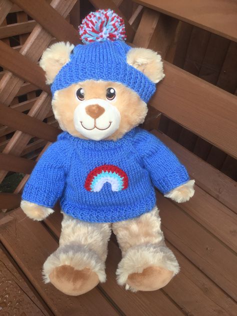 Build A Bear Crochet, Build A Bear Teddy, Crochet Onesie, Build A Bear Clothes, Build A Bear Outfits, Build A Bear Workshop, Bear Clothes, Anthony Kiedis, Stuff Toys