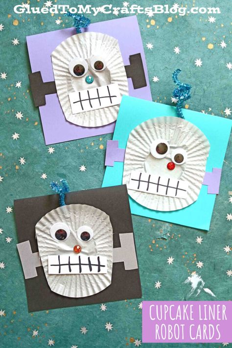 Robot Craft Preschool Art Projects, Robot Arts And Crafts, Robot Activities Preschool, Robot Activities, Robots Preschool, Camp Themes, Robot Craft, Robot Birthday Party, Library Crafts