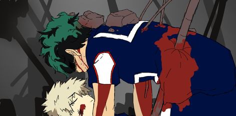 Deku Dies, Deku Jump Off Roof, Evil Deku Comic, What If Deku Died, Dead Deku Au, Anime Merman, Anime Snapchat, Tokyo Ghoul Manga, Popular Manga