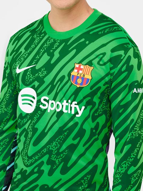 Barcelona Kit, Home, Away, Third and Goalkeeper Kit 5 Barcelona Third Kit, Barcelona Kit, Goalkeeper Kits, Barcelona Team, Kit Home, Football Kits, Modern Trend, Fifa World Cup, Football Fans