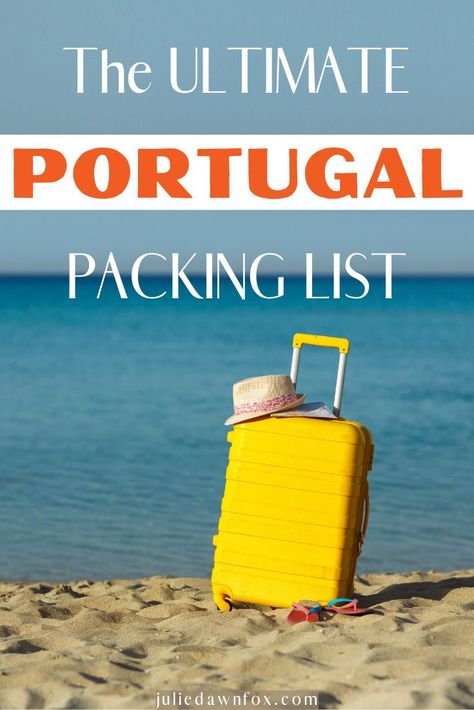 What To Pack For Portugal, Pack For Portugal, Portugal Packing List, Travel In Winter, Packing List Spring, Trip To Portugal, Lisbon Travel Guide, Pack For A Trip, Day Trips From Lisbon