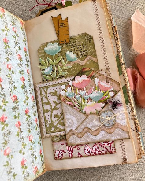 Let’s make some junk journal fillers! New weekly video is up now. After I ramble on about all my great antique store treasures, I actually make four different projects for my junk journal. 😂 Link in bio. #junkjournals #harmonioushodgepodge #annettegreen #craftwithme Journal Fillers, Annette Green, Handmade Journals Diy, Envelope Art, Art Journal Therapy, Vintage Junk Journal, Antique Store, Creative Journal, Vintage Scrapbook