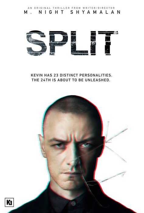 Split (2017) Split Poster, Split Movie, Multiple Personality, Movies 2016, James Mcavoy, Keys Art, Love Movie, Film Posters, Hd Movies