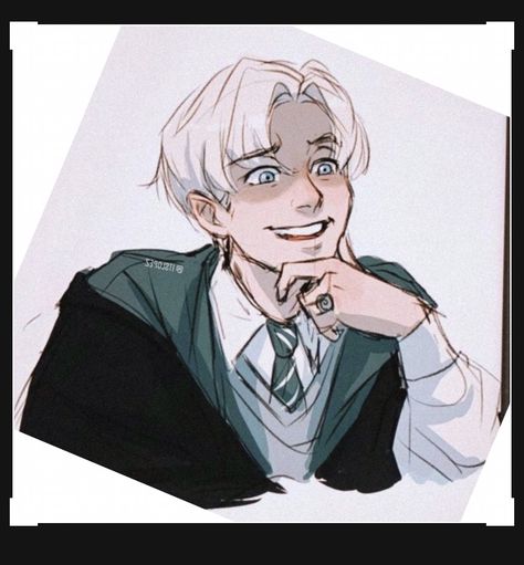 Drako Malfoy, Citate Harry Potter, Harry Potter Art Drawings, Draco Malfoy Fanart, Harry Potter Illustrations, Buku Harry Potter, Draco And Hermione, Harry Potter Artwork, Images Harry Potter