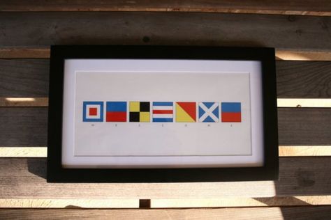 Semaphore Flags, Nautical Flag Alphabet, Flag Alphabet, Signal Flags, Boat Decor, Nautical Flags, Still Frame, Patriotic Flag, Coastal Cottage