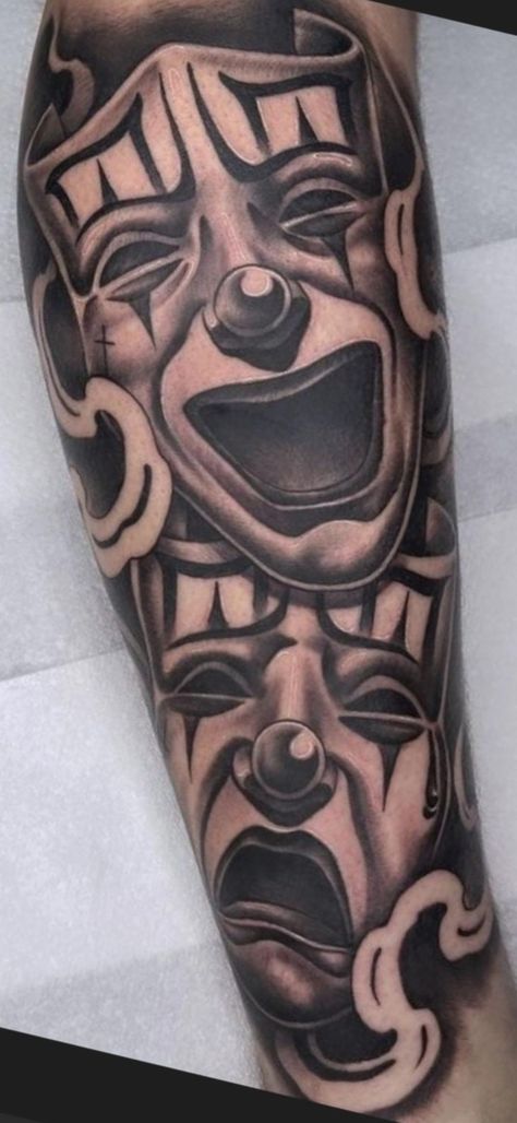 Chicano Joker Tattoo, Laugh Now Cry Later Design, Smile Now Cry Later Design, Laugh Now Cry Later Chicano, Laugh Now Cry Later Tats, Smile Now Cry Later Tats, Laugh Now Cry Later Mask, Smile Now Cry Later Clown, Cry Now Laugh Later