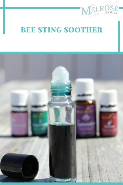 This Bee Sting Soother is all natural because it is made using Young Living Essential Oils, which are therapeutic grade.🐝  #themelrosefamily #doityourself #diyproject #crafty #diys #diyideas #imadethis #maker #makers #beesting Bee Sting Essential Oil, Remedies For Bee Stings, Itchy Bug Bites, Roller Bottle Recipes, Essential Oil Remedy, Diy Essentials, Elegant Nail, Oil Remedies, Essential Oils Health