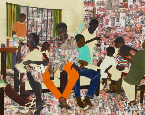 Njideka Akunyili Crosby, Barnett Newman, Alex Colville, Contemporary African Art, New Haven, African American Art, Art Practice, A Collage, Small Paintings